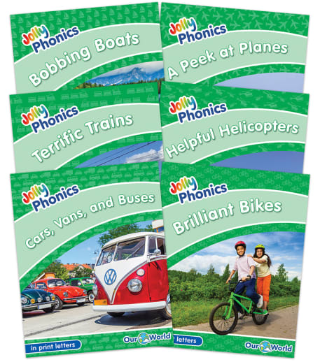 Jolly Phonics Readers Level 3 Our World Set