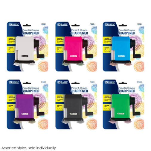 Desktop Sharpener with Suction Cup Base (assorted color)