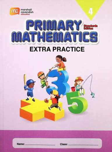 Extra Practice for Primary Math 4 Standards Edition