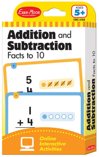 Flashcards - Addition and Subtraction Facts to 10