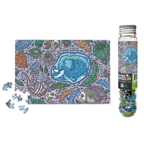 MicroPuzzles Mammoth Fun 150-Piece Jigsaw Puzzle
