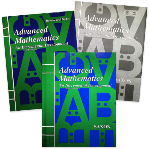 Saxon Advanced Math 2nd Edition Homeschool Kit