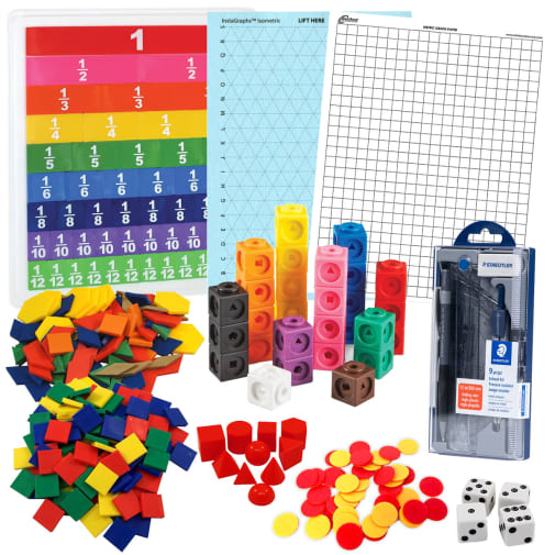 Primary Math 2022 Grade 6 Manipulative Package