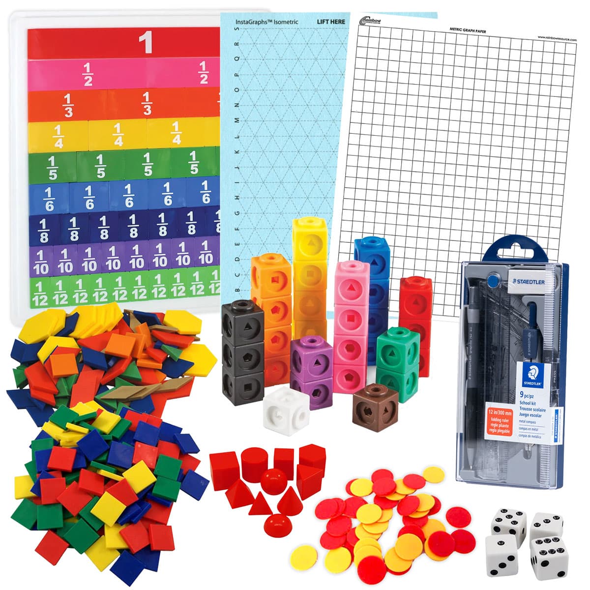 Primary Math 2022 Grade 6 Manipulative Package