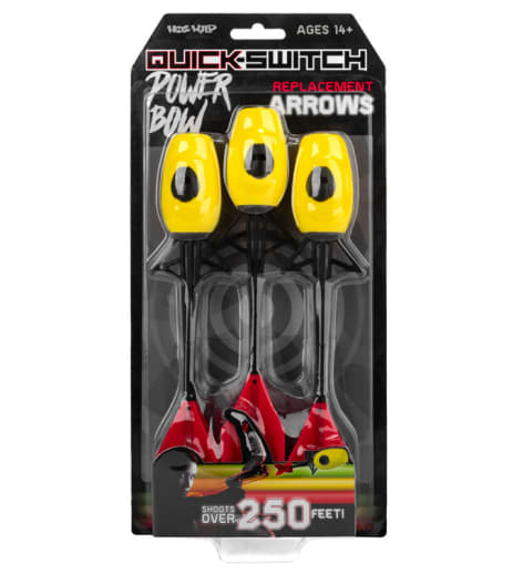Quick-Switch Power Bow Replacement Arrows (set of 3)