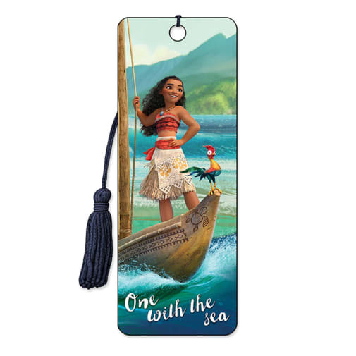 Disney One with the Sea Moana 3D Bookmark