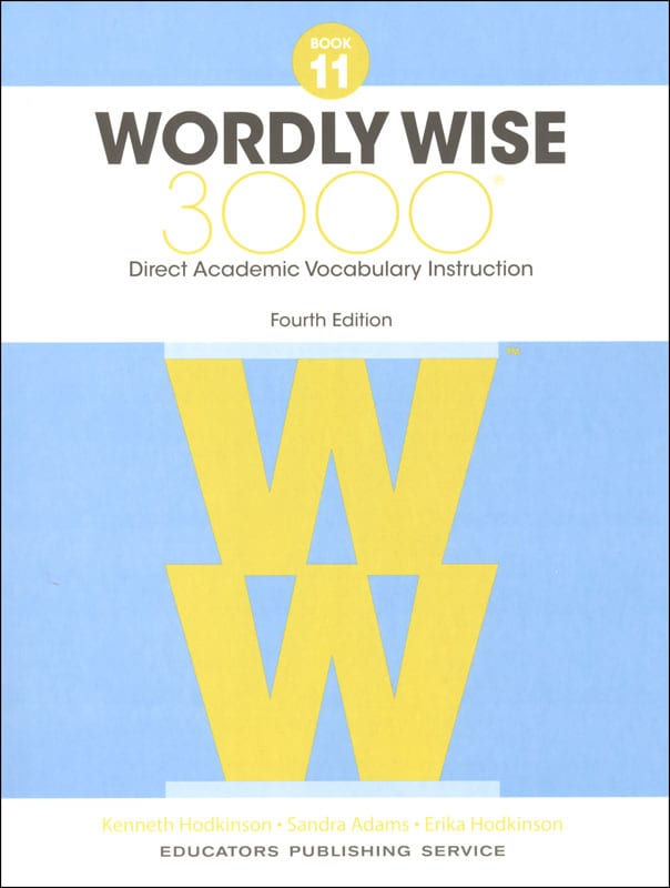 Wordly Wise 3000 Book 11, 4th Edition