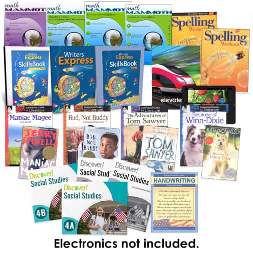 Rainbow Starter Package Secular Grade 4