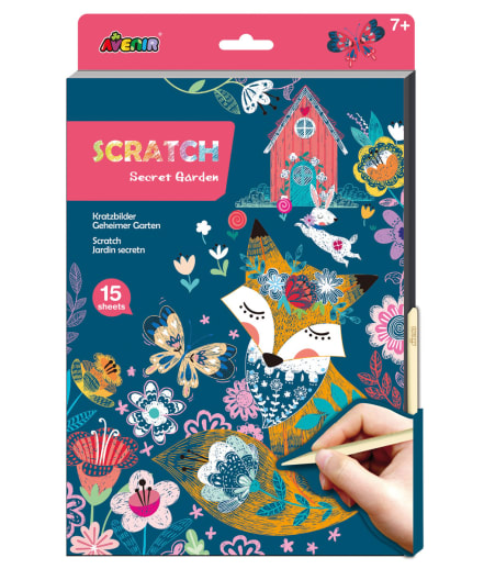 Scratch Art Book: Secret Garden