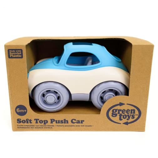 Green Toys Plastic Soft Top Push Car - Assorted Color