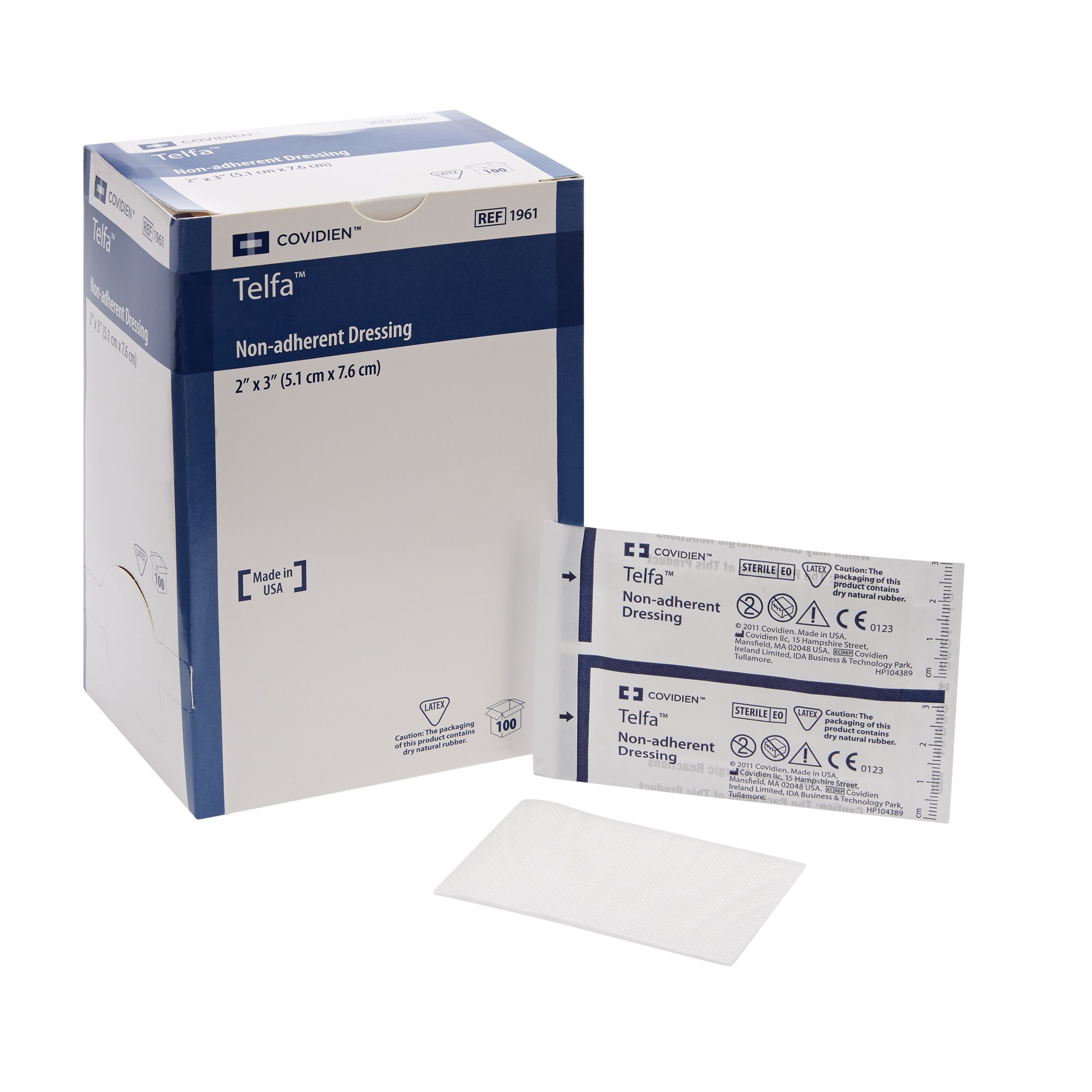 Telfa Ouchless Nonadherent Dressing, 2 x 3 Inch MK 9962