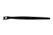 Velcro Qwik Tie Roll, 3/4in x 8in, Qty 100, Black