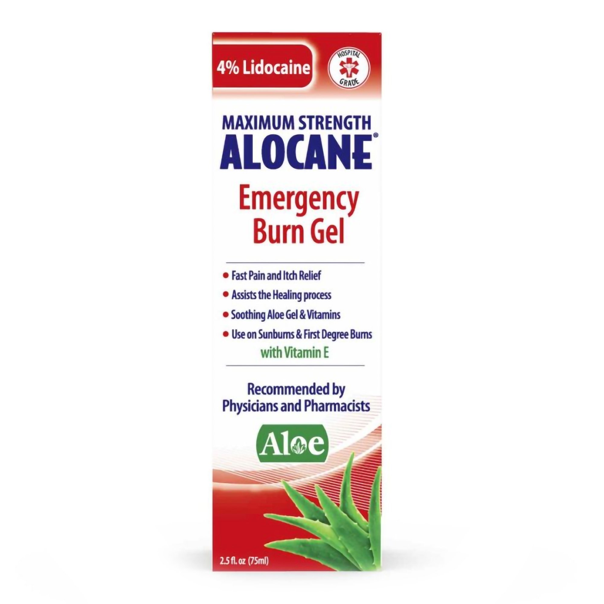 Alocane Emergency Burn Gel Maximum Strength MK 1253909
