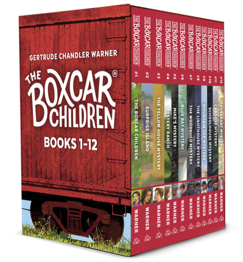 The Boxcar Children Books 1-12 Boxed Set