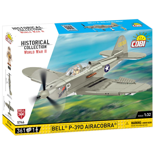 COBI Bell P-39D Airacobra Fighter - 361 pieces (World War II Historical Collection)