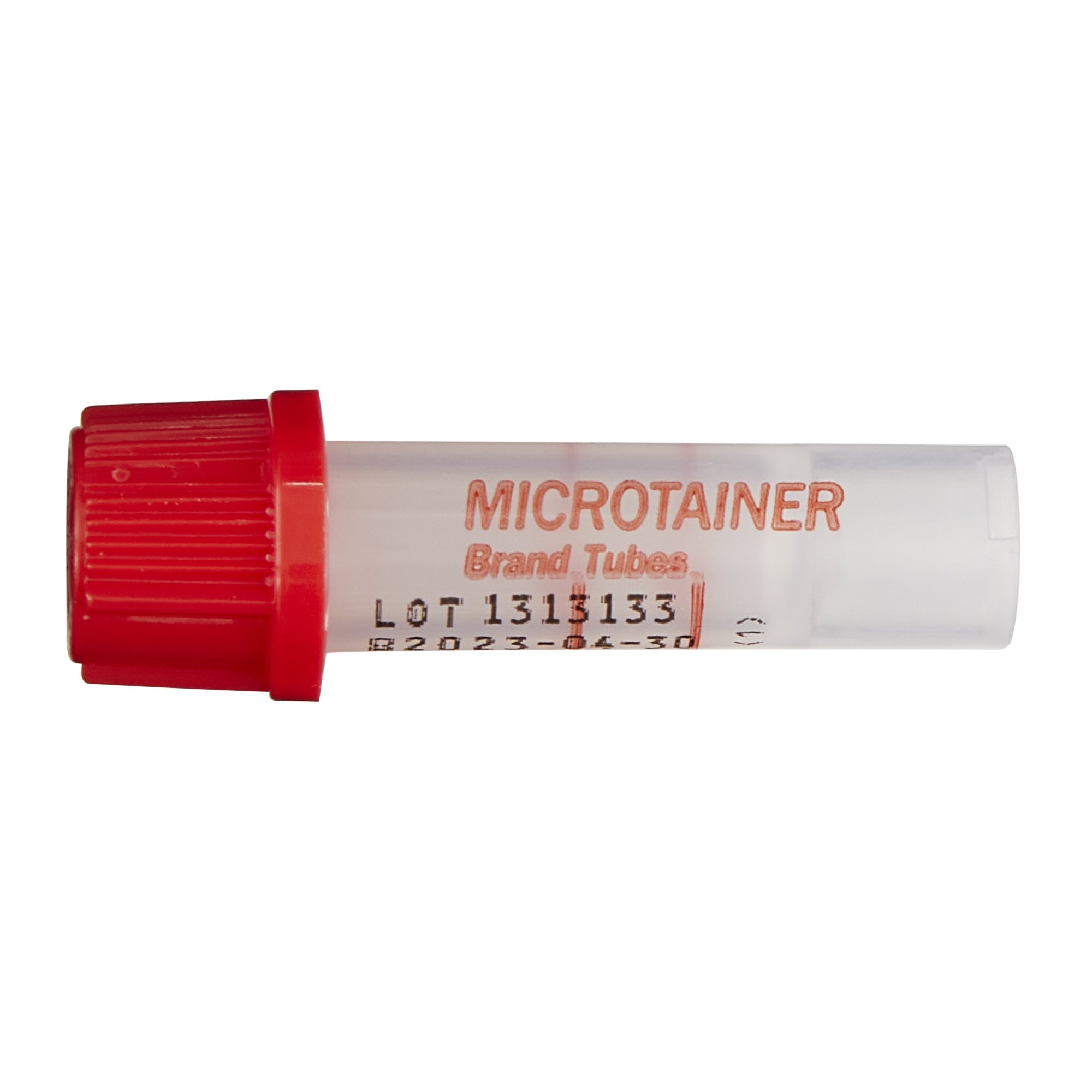 BD Microtainer Capillary Blood Collection Tube Plain 250 L to 500 L BD Microgard Closure Plastic Tube MK 1195675