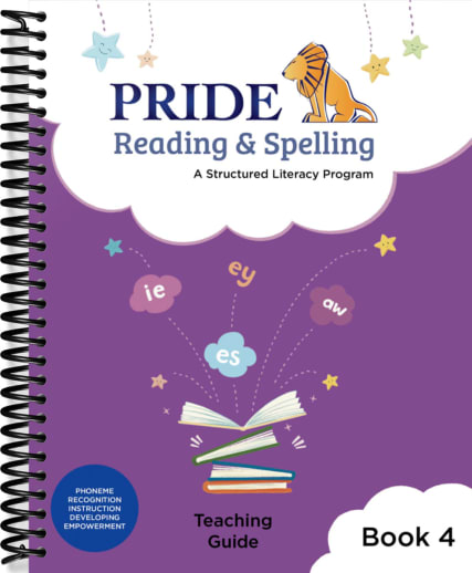 PRIDE Reading & Spelling Program Purple Book 4 Teaching Guide (3rd Edition)