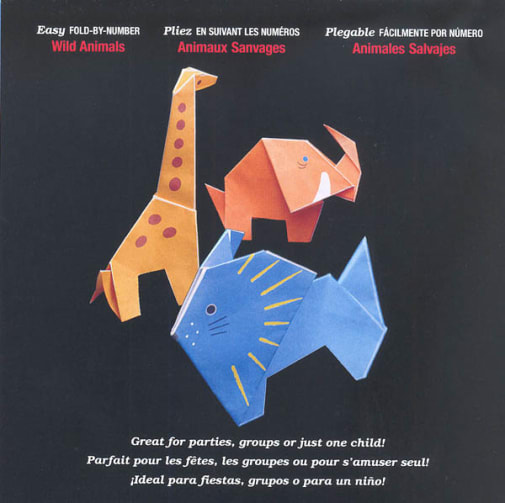 Origami Paper Fold-By-Number - Wild Animals