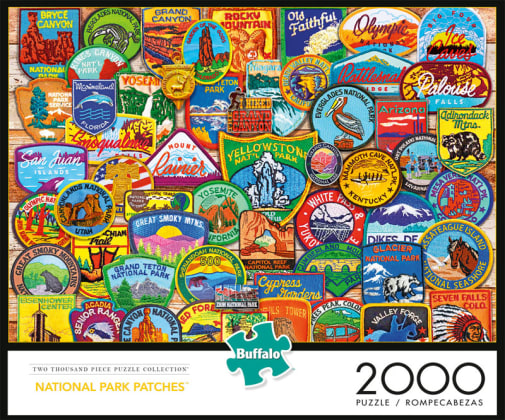 Buffalo Games National Park Patches Puzzle (2000 pieces)