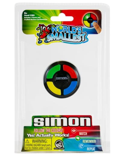 World's Smallest Simon Game