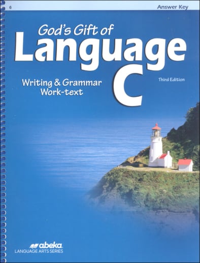 Abeka God's Gift of Language C Answer Key (3rd Edition)