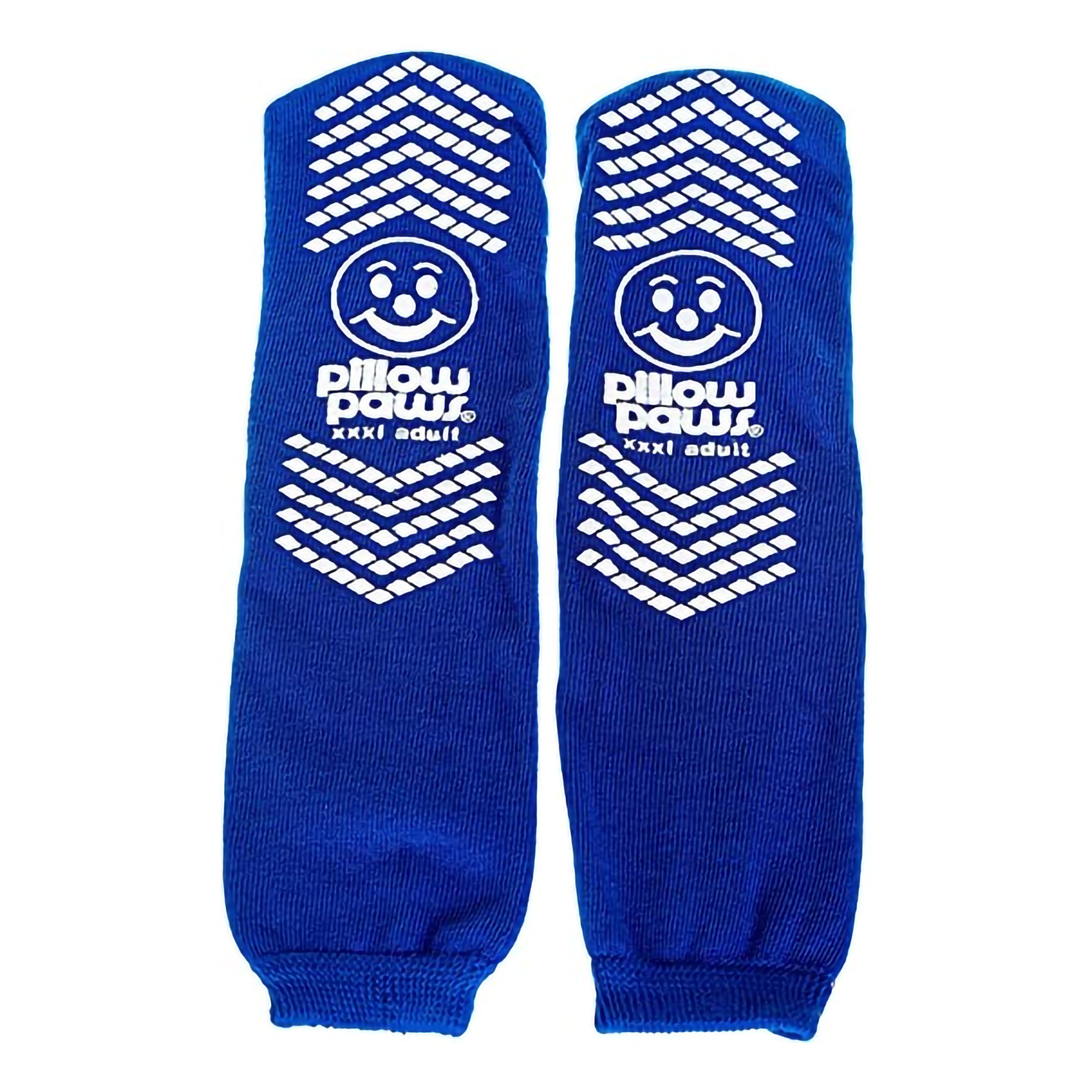Pillow Paws Ankle High Double Imprint Terries Slipper Socks, 3X-Large/X-Wide MK 554158