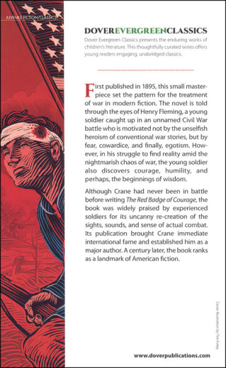 The Red Badge of Courage by Stephen Crane (Evergreen Classics)