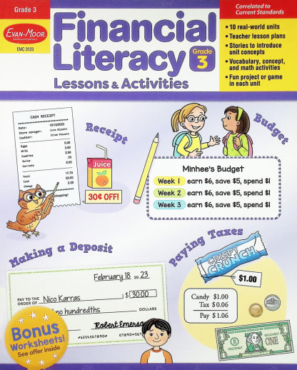 Financial Literacy Lessons and Activities, Grade 3