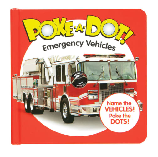 Melissa & Doug Poke-A-Dot! Emergency Vehicles