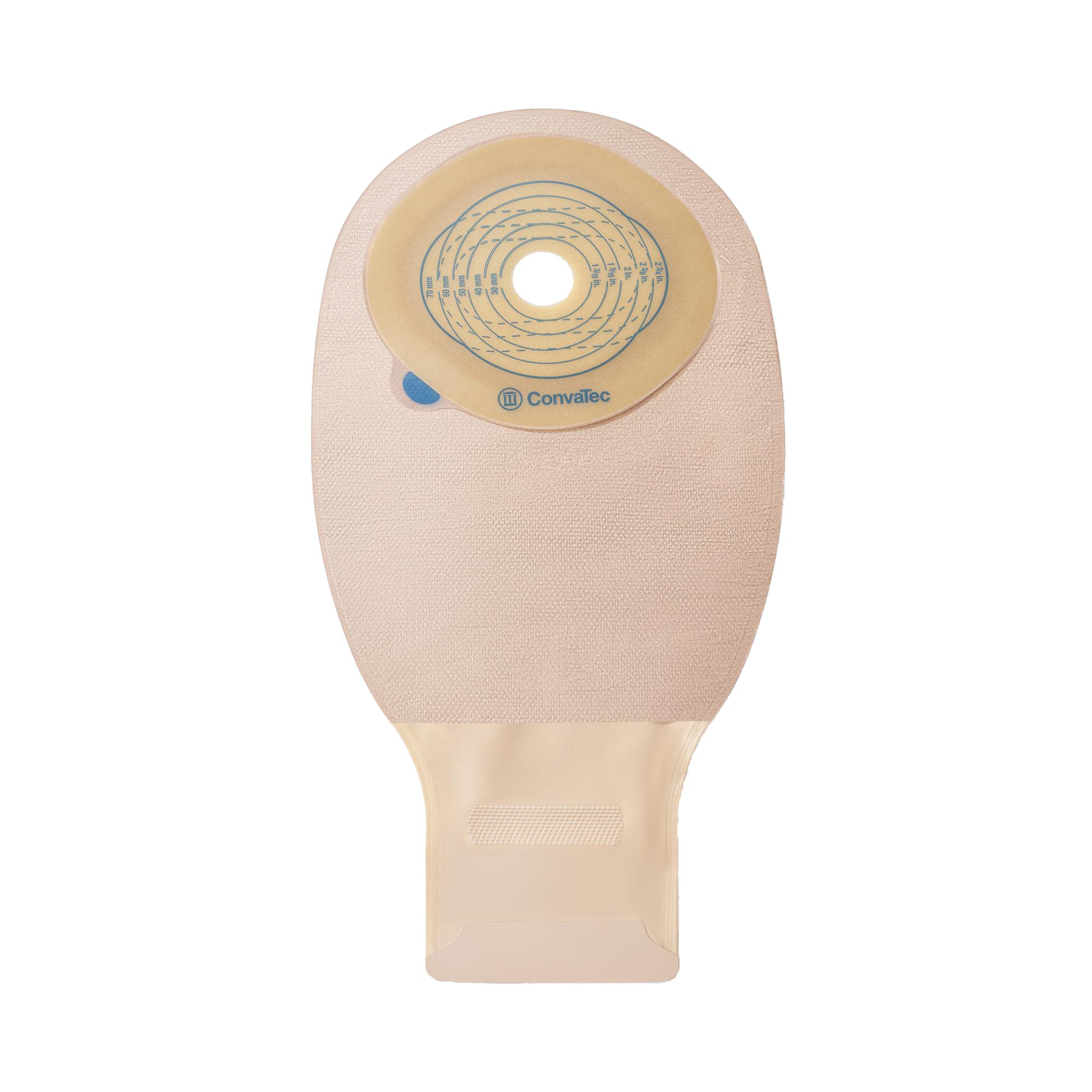 Esteem+ One-Piece Transparent Ostomy Pouch, Cut to Fit Stomas 60  70mm MK 801315