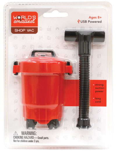 World's Smallest Shop Vac - USB Powered