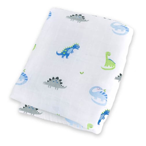 Prehistoric Pals Swaddling Blanket