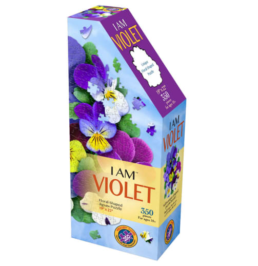 I AM Violet Puzzle 350 pieces (Madd Capp Floral Designs)