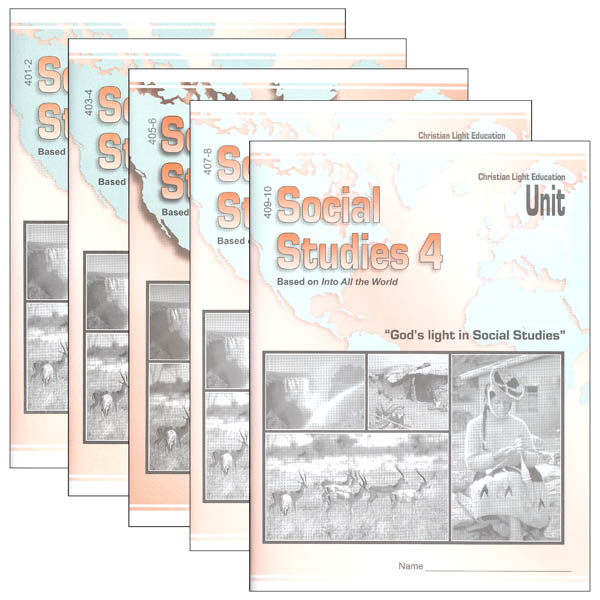 Social Studies 401-410 LightUnit Set Sunrise Edition