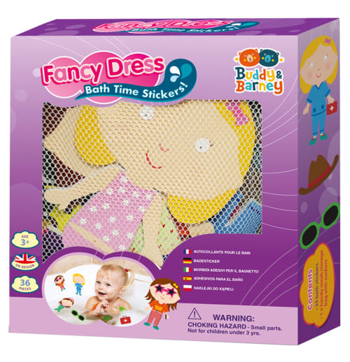 Bath Stickers - Fancy Dress