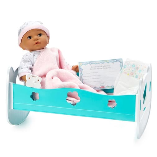 Madame Alexander Adoption Day Baby Girl/Medium Skin/Brown Eyes (14")