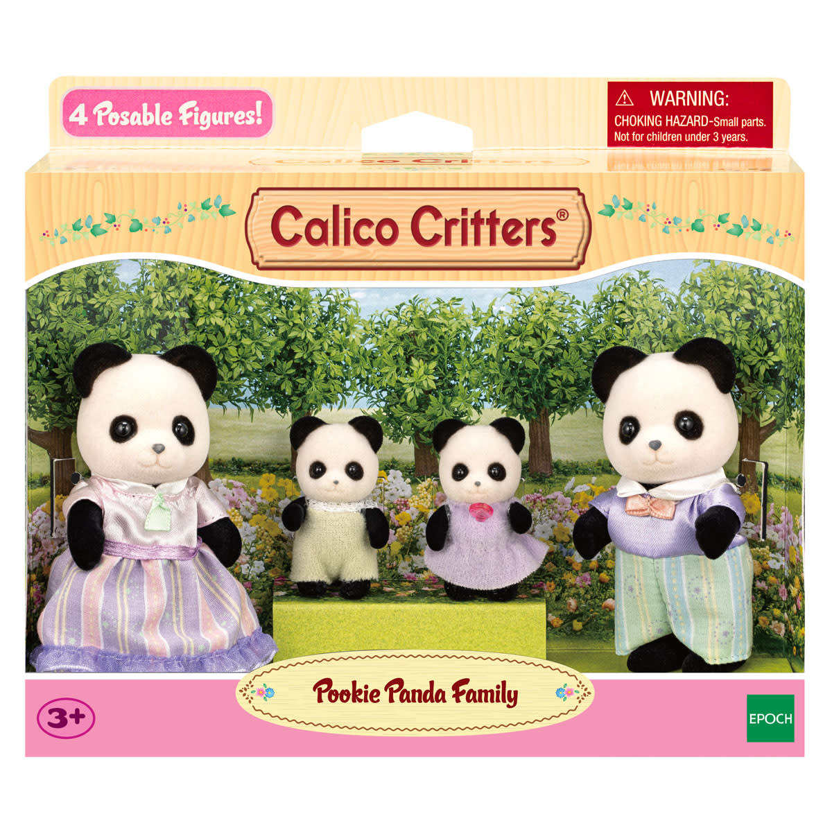 Pookie Panda Family (Calico Critters)