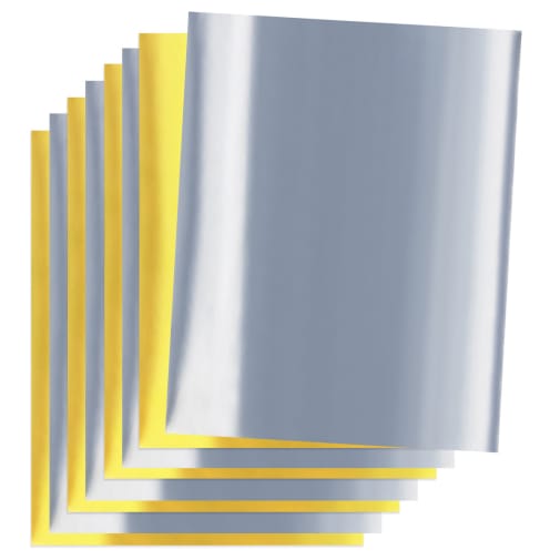 Metallic Foil Paper 8.5" x 11" - 16 sheets (8 Gold and 8 Silver)