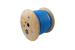 Cat8 Bulk Ethernet Cable, Shielded, Solid, CM, Spool, 500 ft, 2 Ghz, Blue