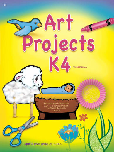 Abeka Art Projects K4 Bound Book