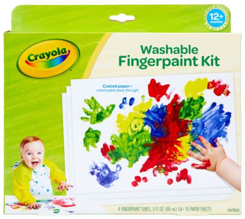 My First Crayola Fingerpaint Kit