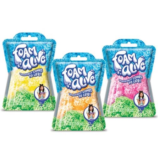 Foam Alive Foil Bag - 30 grams (assorted color)
