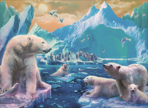 Polar Bear Kingdom Puzzle - 300 piece Polar Bear Kingdom Puzzle - 300 piece