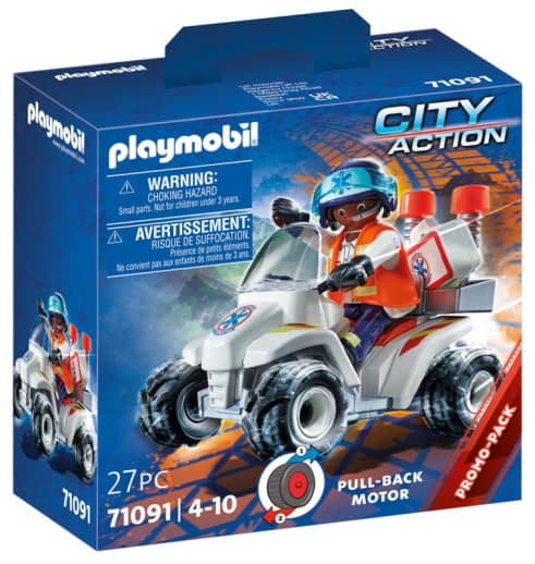 Playmobil City Action Medical Quad