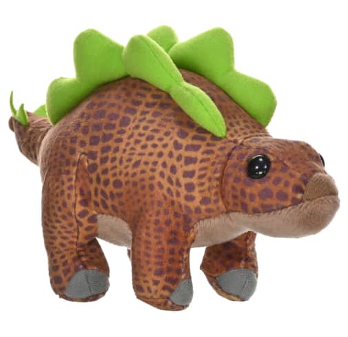 Wild Republic Pocketkins-Eco Stegosaurus 5" Plush