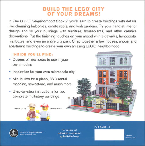 LEGO Neighborhood Book 2: Build Your Own City!