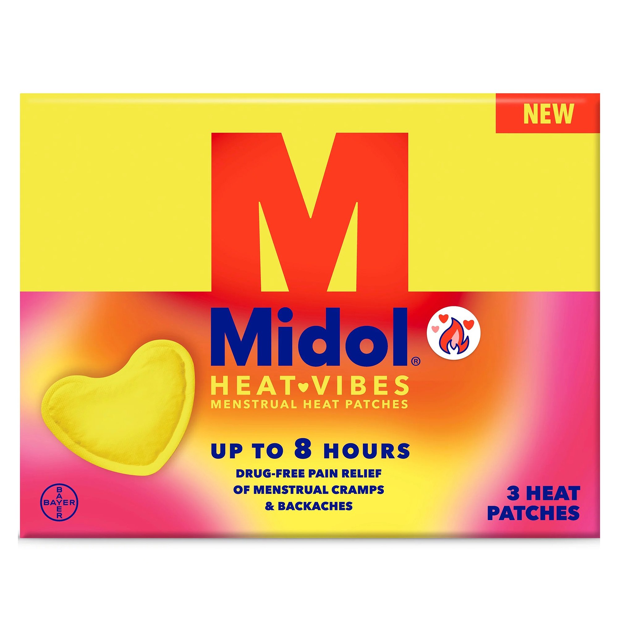 Midol Heat Vibes Patch MK 1229969