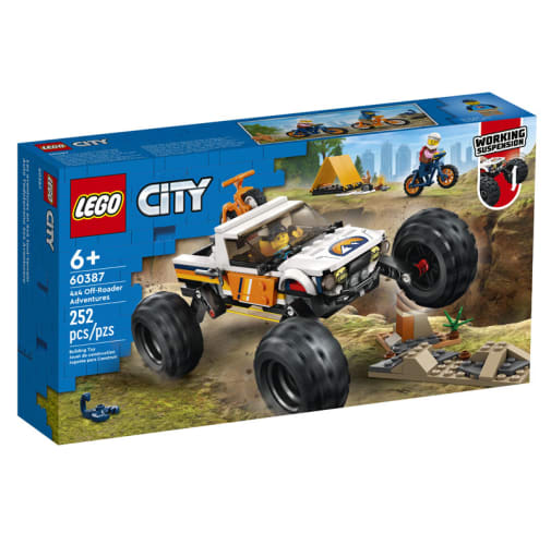 LEGO City Great Vehicles 4 x 4 Off-Roader Adventures (60387)