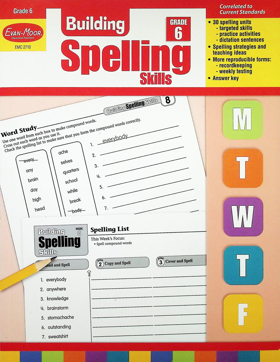 Building Spelling Skills Grade 6