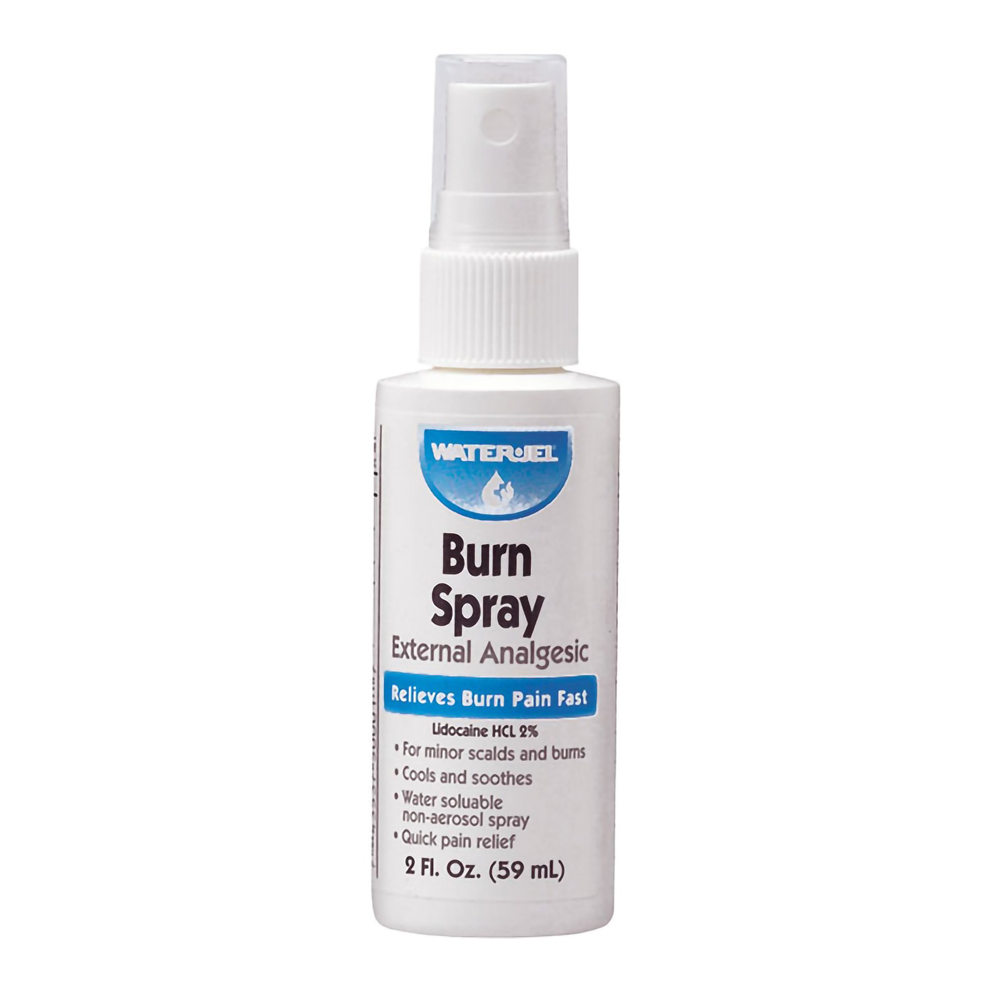 Water Jel Lidocaine Burn Relief, 2-ounce spray bottle MK 786488